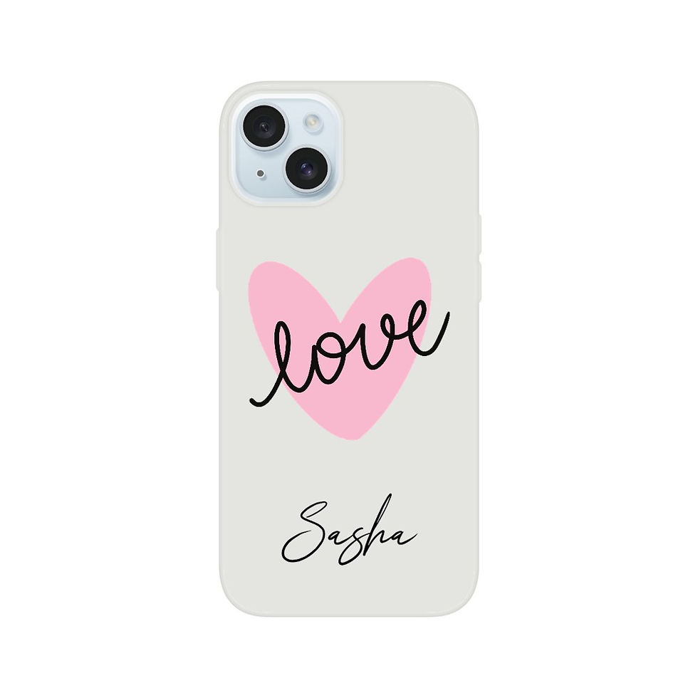 Thumbnail: Personalized iPhone Flexi Case for Her