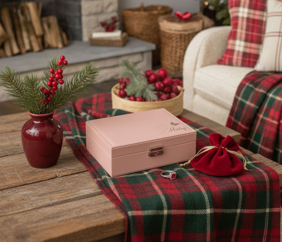 Thumbnail: Personalized Jewelry Box – Christmas Gift for Her