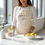 Thumbnail: Personalized Cream Kitchen Apron | Custom Printed Gift for Her