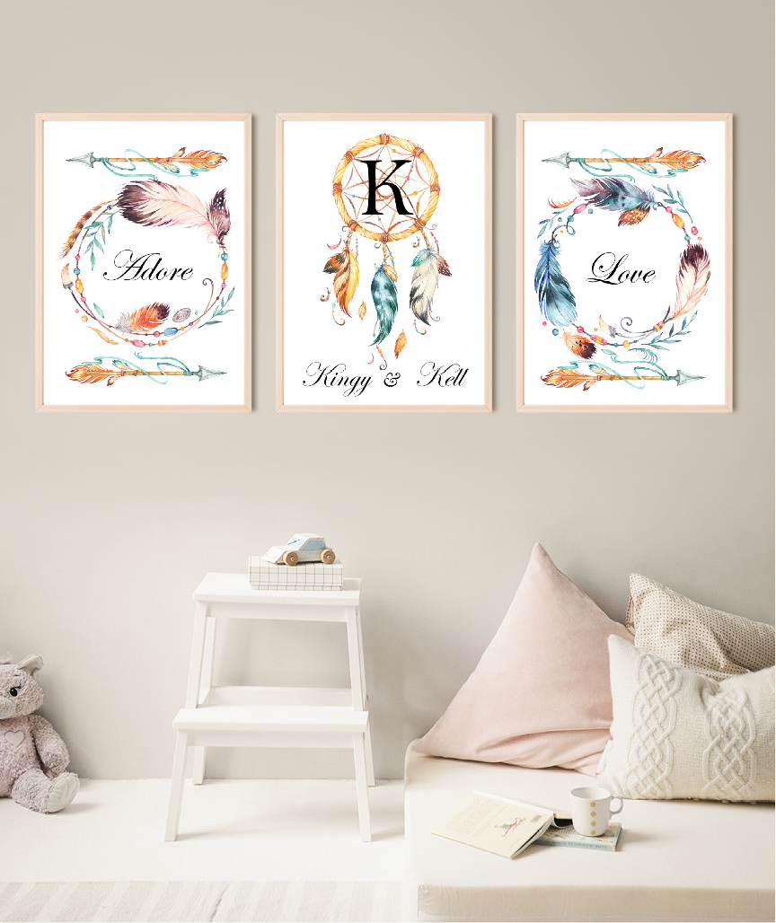 Thumbnail: Sacred Hearts Family/Love Prints