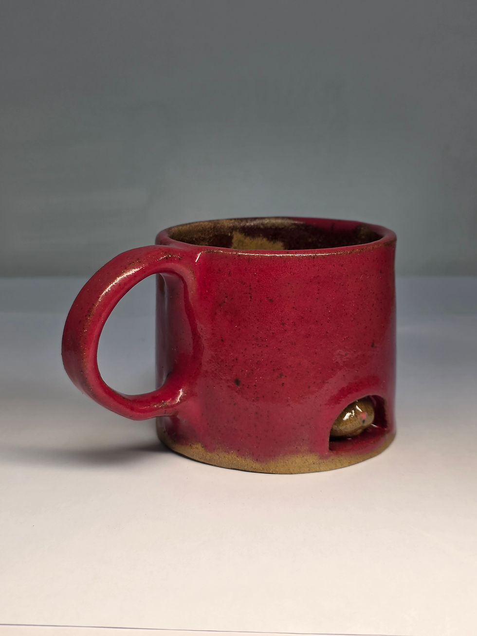 Thumbnail: Peekaboo Cat Mug (22) By Adam Rush