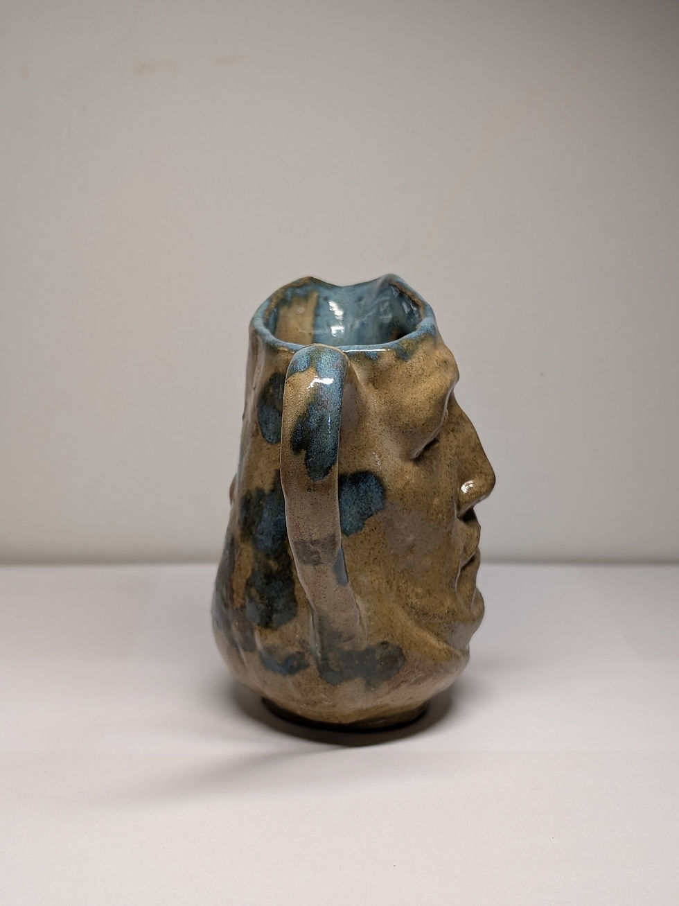 Thumbnail: Contemporary Classical, Unique Face Jug Vessel - Adam Rush