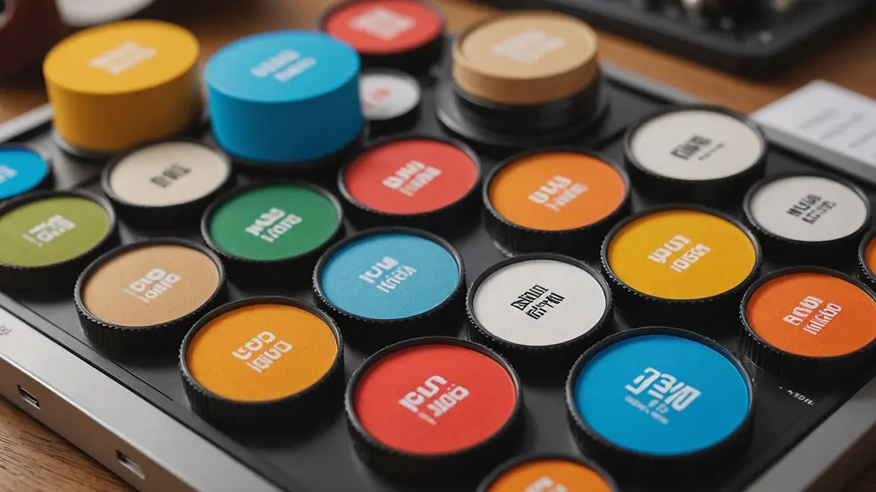 Close-up view of product pricing details