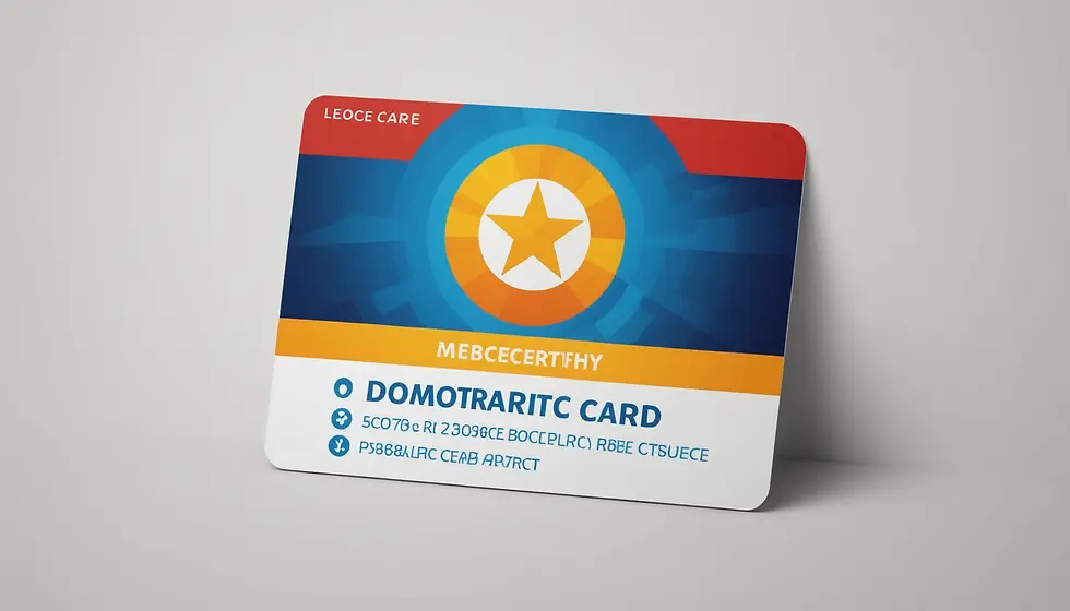 Uncover the Power of the 2025 Democratic Member Card: A Message from The Democrats