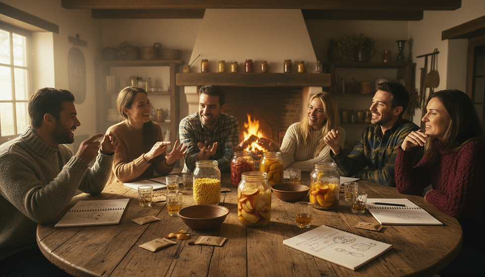 Becoming a Marvin Popcorn Student The Fun Craft of Moonshine Making with Friends
