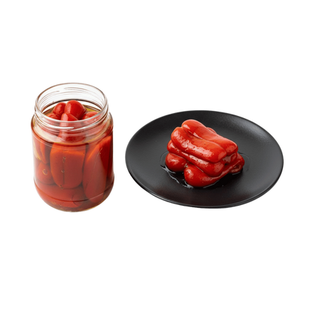 Roasted Red Peppers in Olive Oil
