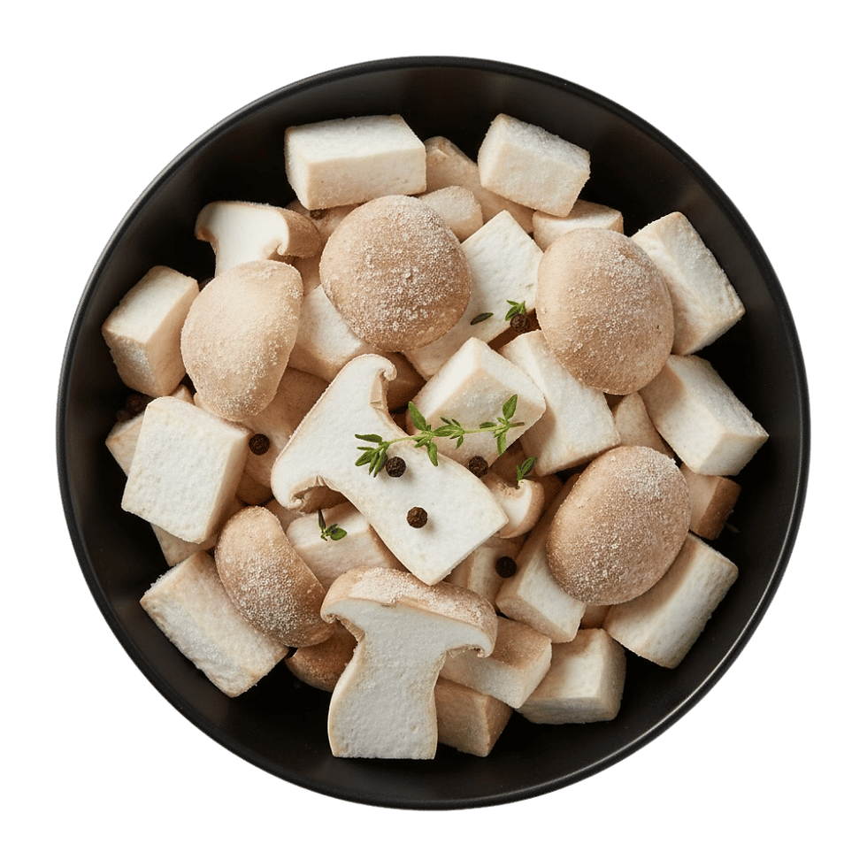 IQF Eryngii Mushrooms