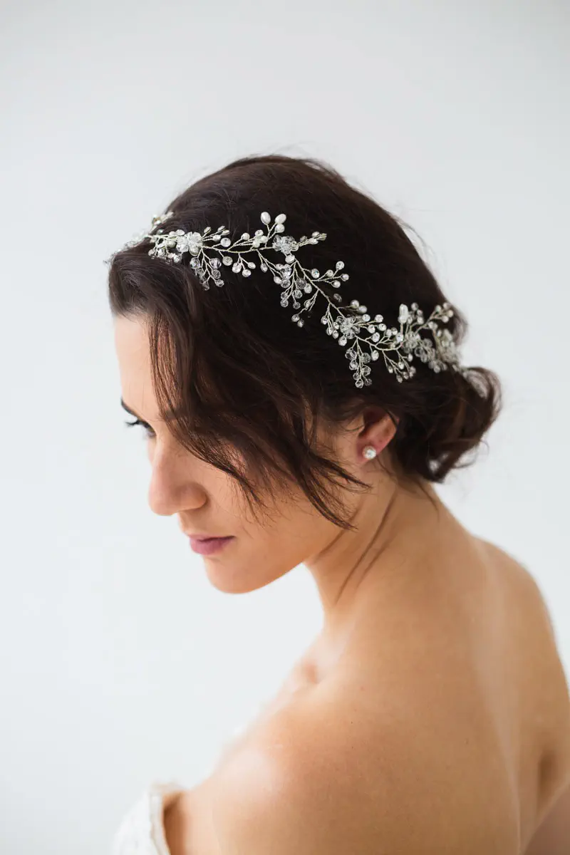 Haarband Braut Haarschmuck elegant