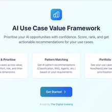 Free Tool: Start Prioritising your AI Use Cases