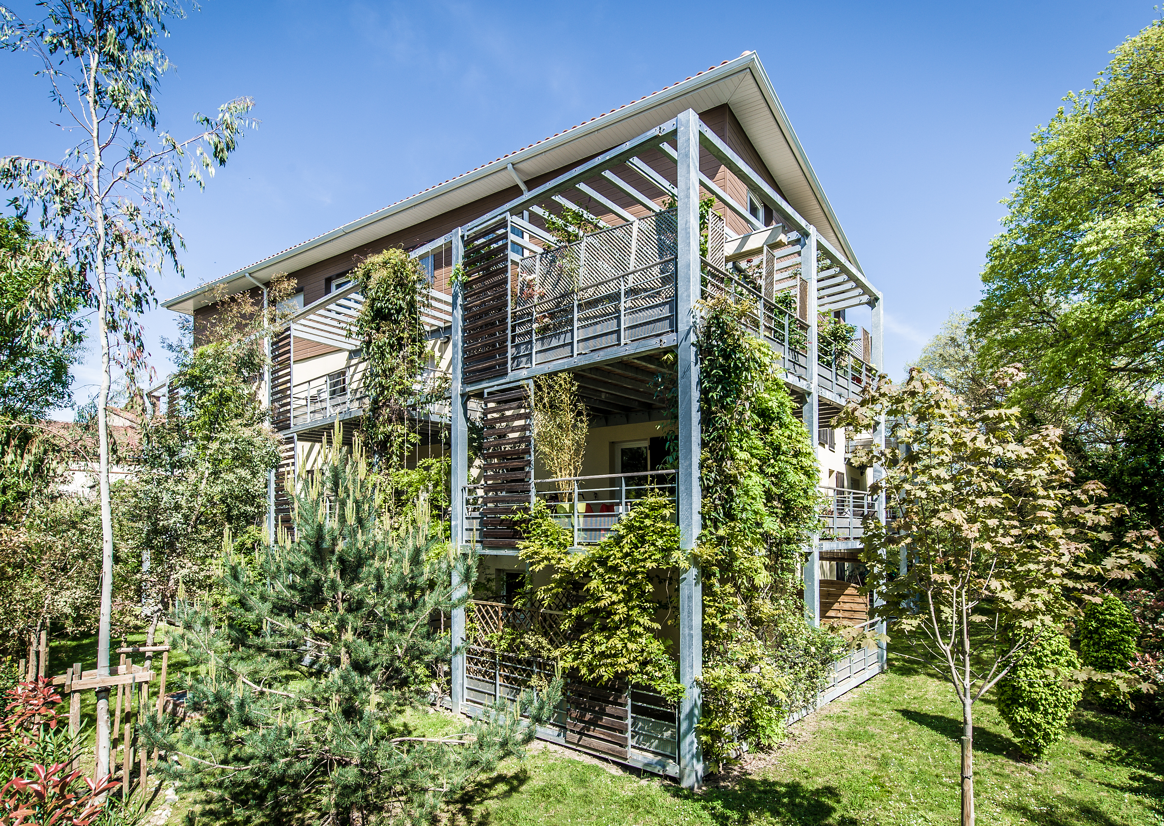 Résidence végétale — architectes Arche Studio Toulouse