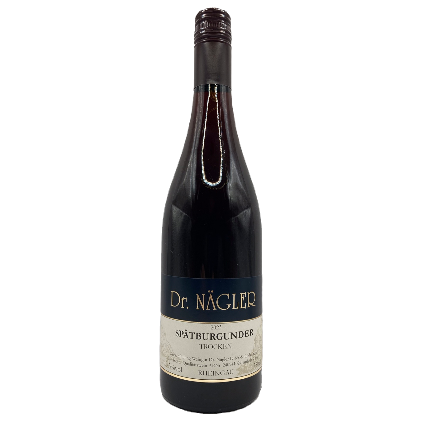 2023 Rheingau Spätburgunder Rotwein Dr. Nägler