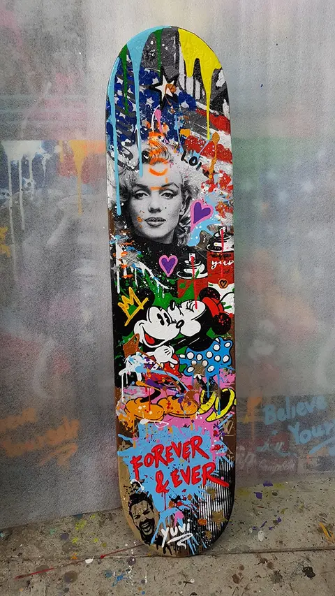 Yuvi does skateboard cool.