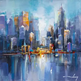 Portrait of fine artist Nikolai Dubovoy