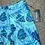 Thumbnail: Men’s Size M Walter Hagen Golf Shorts Blue Monstera Plant & Palms