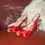 Thumbnail: Guess Red Strappy Open Toed Sandals Pump Heels