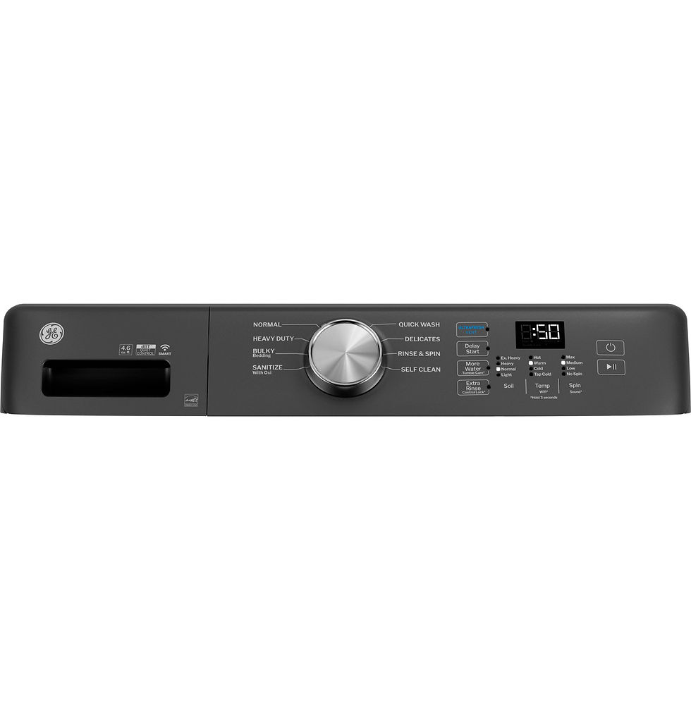 Thumbnail: GE 4.6 cu. ft. Smart Front Load Washer with UltraFresh Vent System GFW350SPYDS