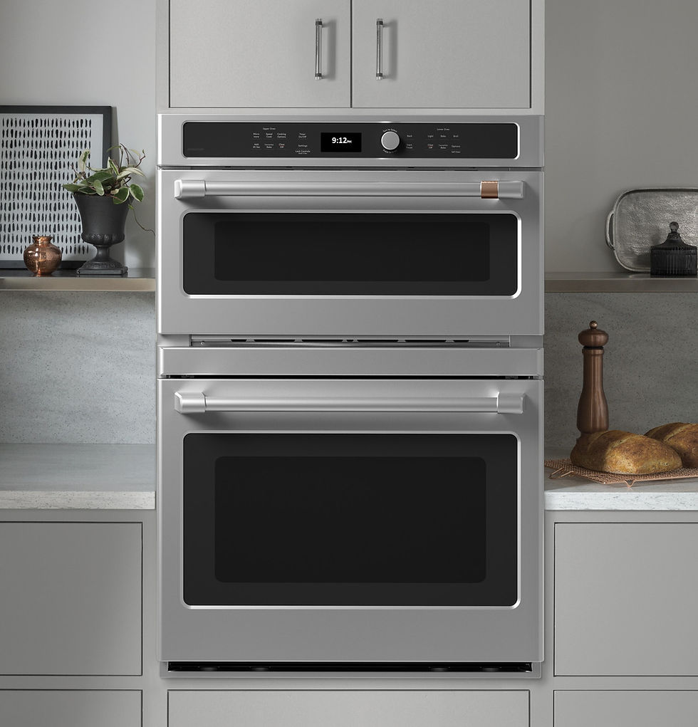 Thumbnail: Café Double Wall Oven with Convection and Advantium Technology CTC912P2NS1