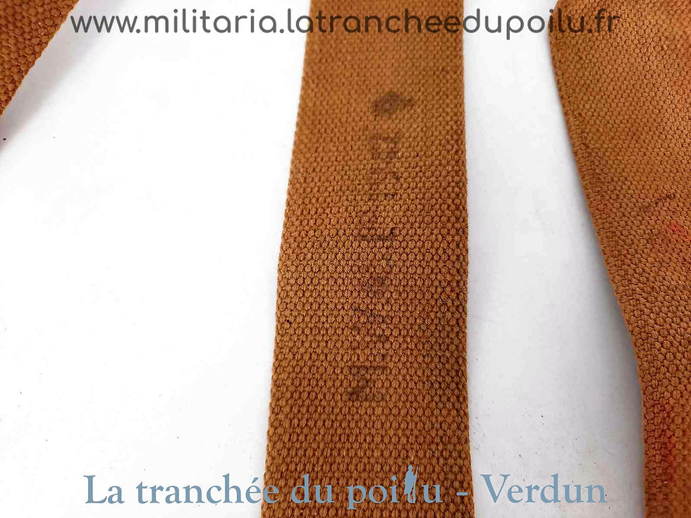 Miniature : ref: 1049 CEINTURON PATTERN  MODELE 1937 GB WW2 DATE 1942