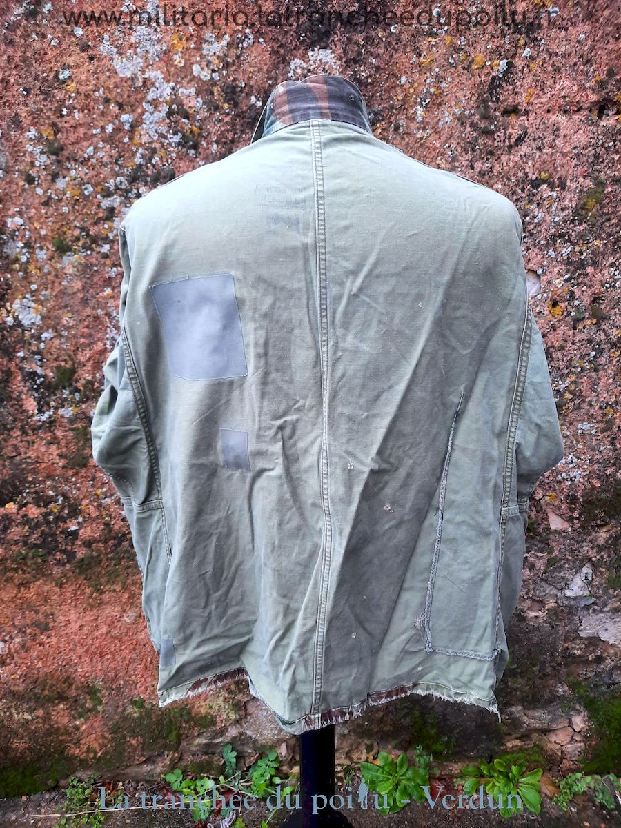 Miniature : ref: 1096(2)veste para TAP 47/56  paratrooper Indochine /Algérie