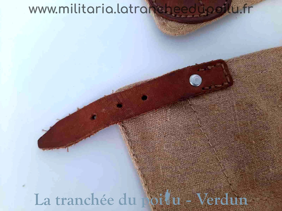 Miniature : 1034 (2B) PAIRE DE GUETRE FRANCAISES INDO/ALGERIE MODELE 1945