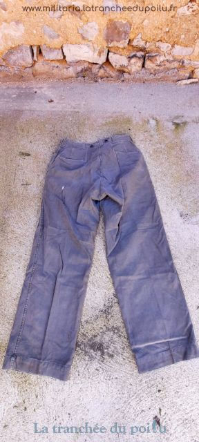 Miniature : ref : 1071 L Pantalon US WW2 MODELE 1943