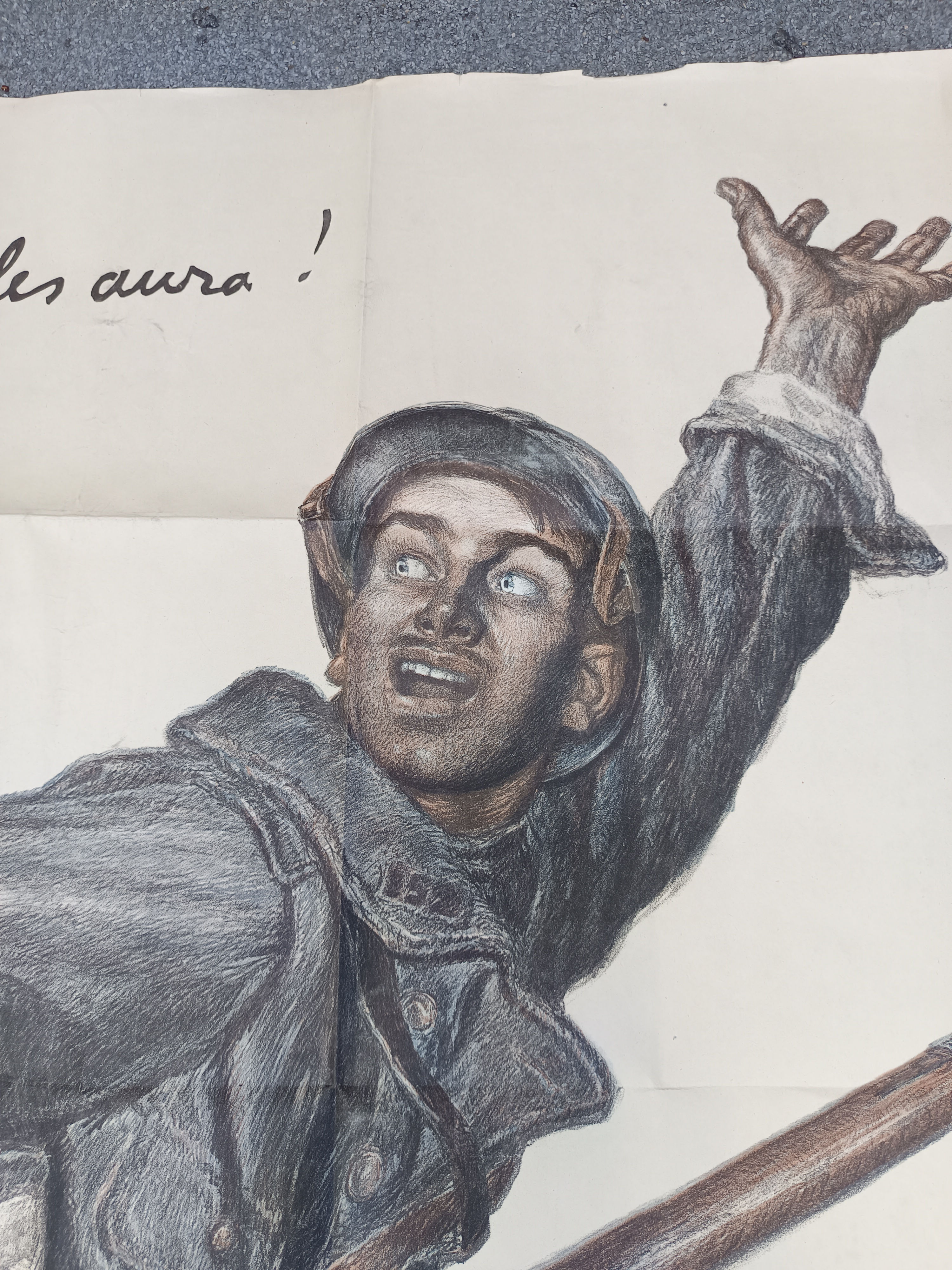 1198 AFFICHE 2 EMPRUNT "ON LES AURA"