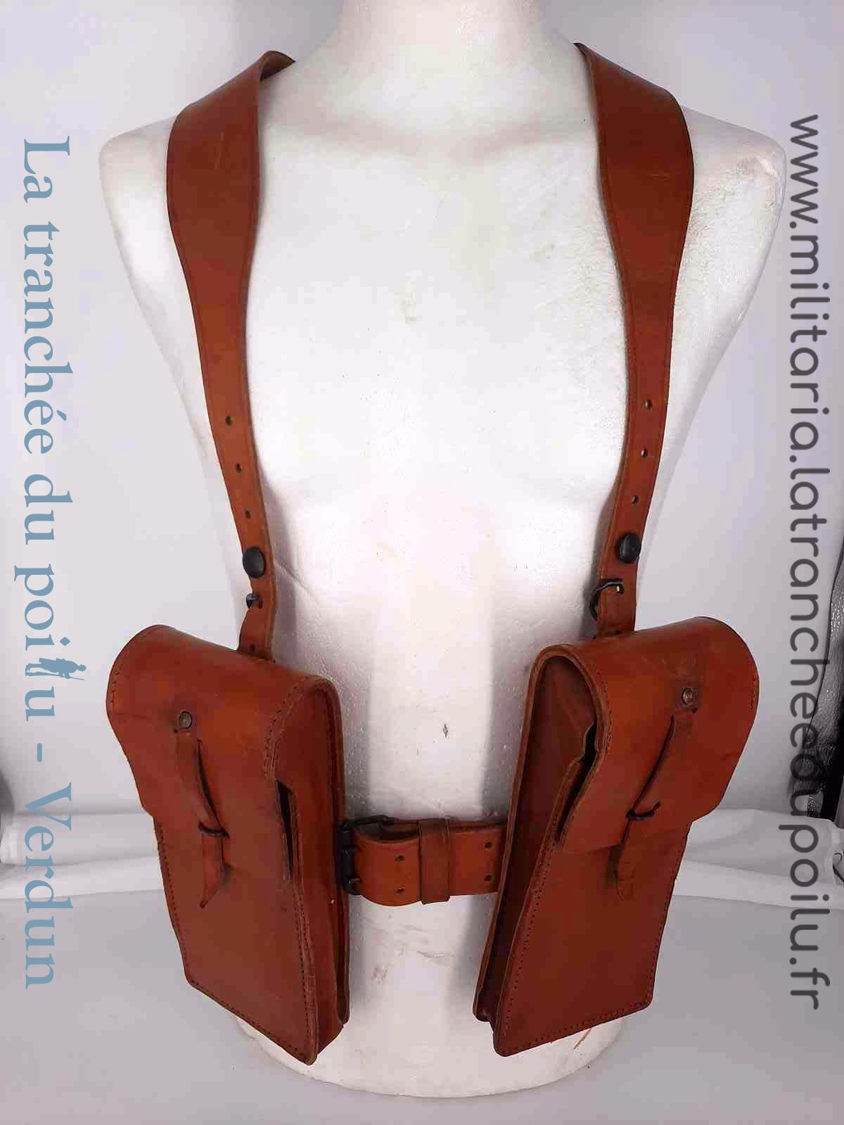 ref: 1034(2) BRELAGE ET PORTE CHARGEURS  MAT 49  ALGERIE