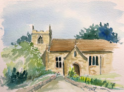 Sketch of St. Peter's, Maer