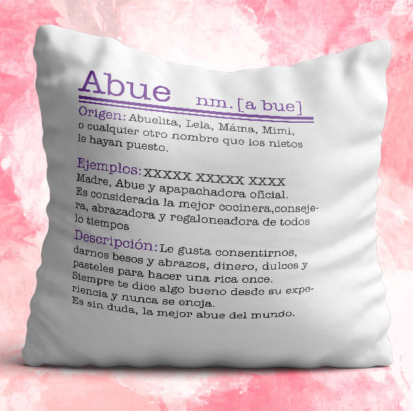 Miniatura: Cojín Familia