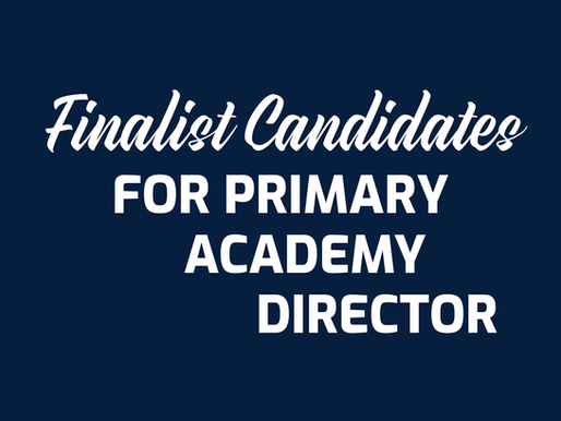 LSC Names Finalist Candidates for Primary Academy Director position
