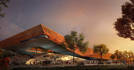 Bihar Museum - SpaceMatters + Snohetta (