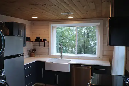 Kitchen at Lake Smith