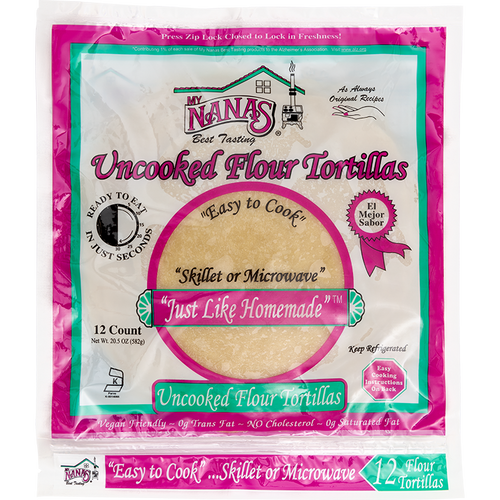 Uncooked Tortillas My Nana's