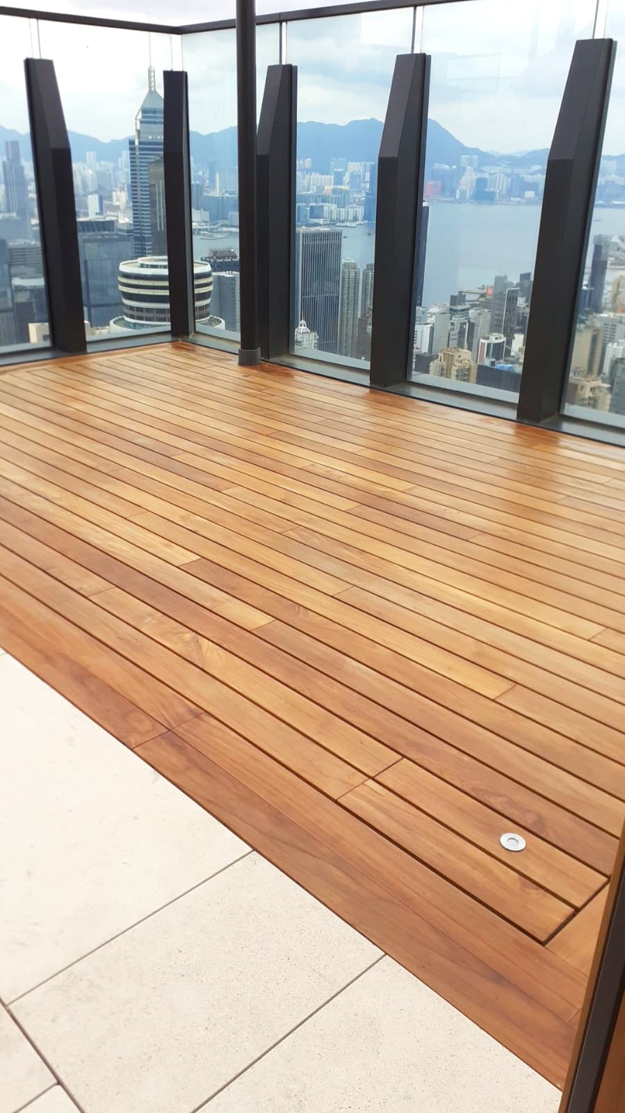 balcony wood deck