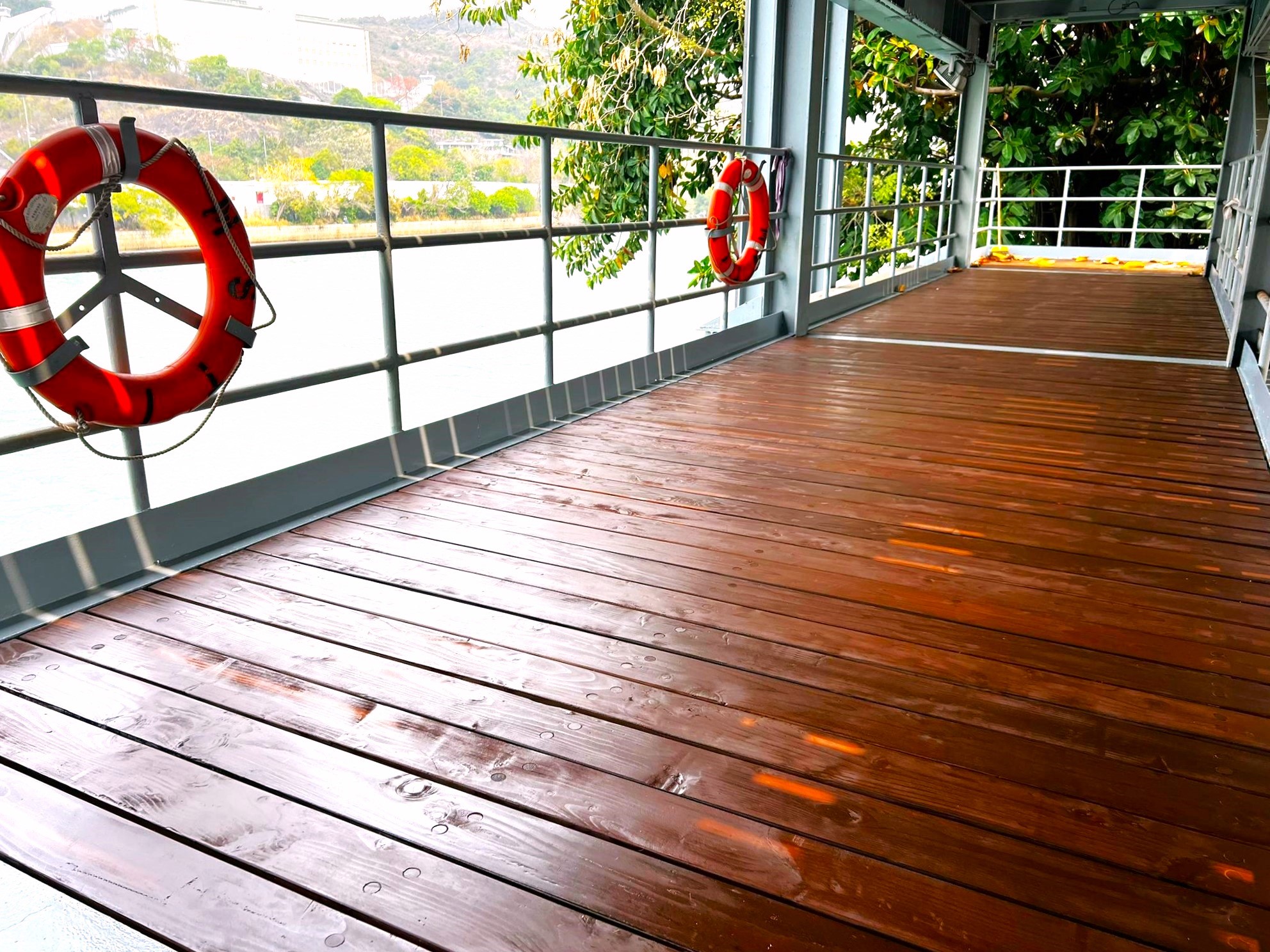 wood deck, walkway deck, fir, SPF, douglas fir, marine timber