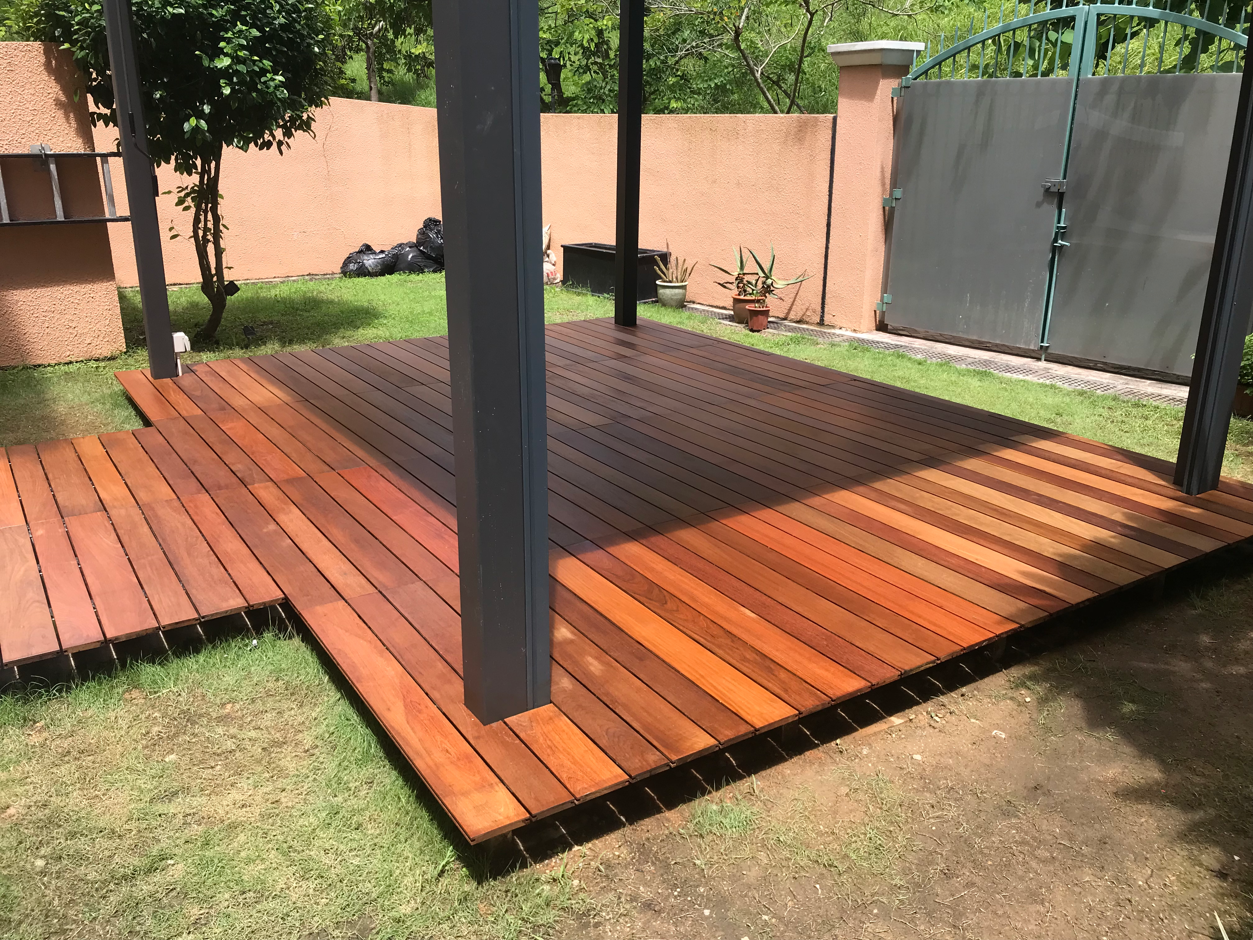 wood deck