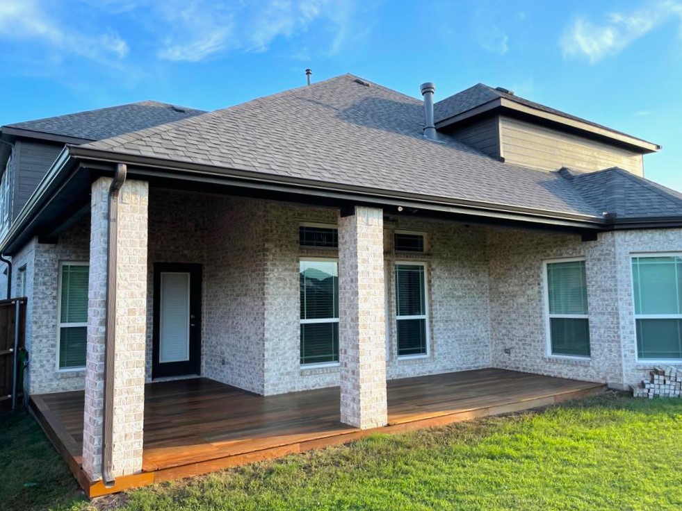house deck wood timber