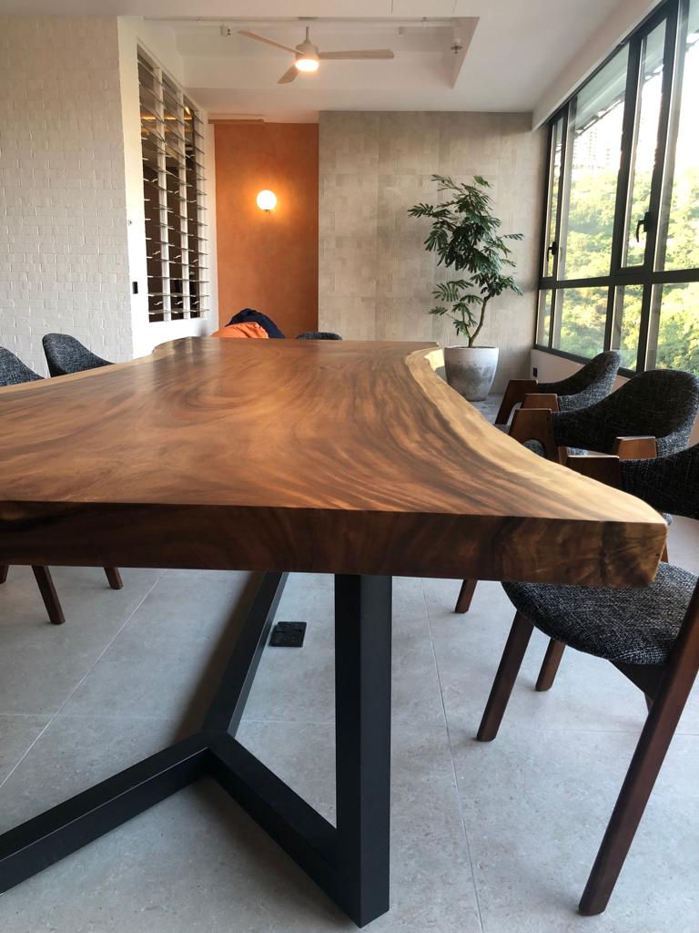 South American Walnut wood slab