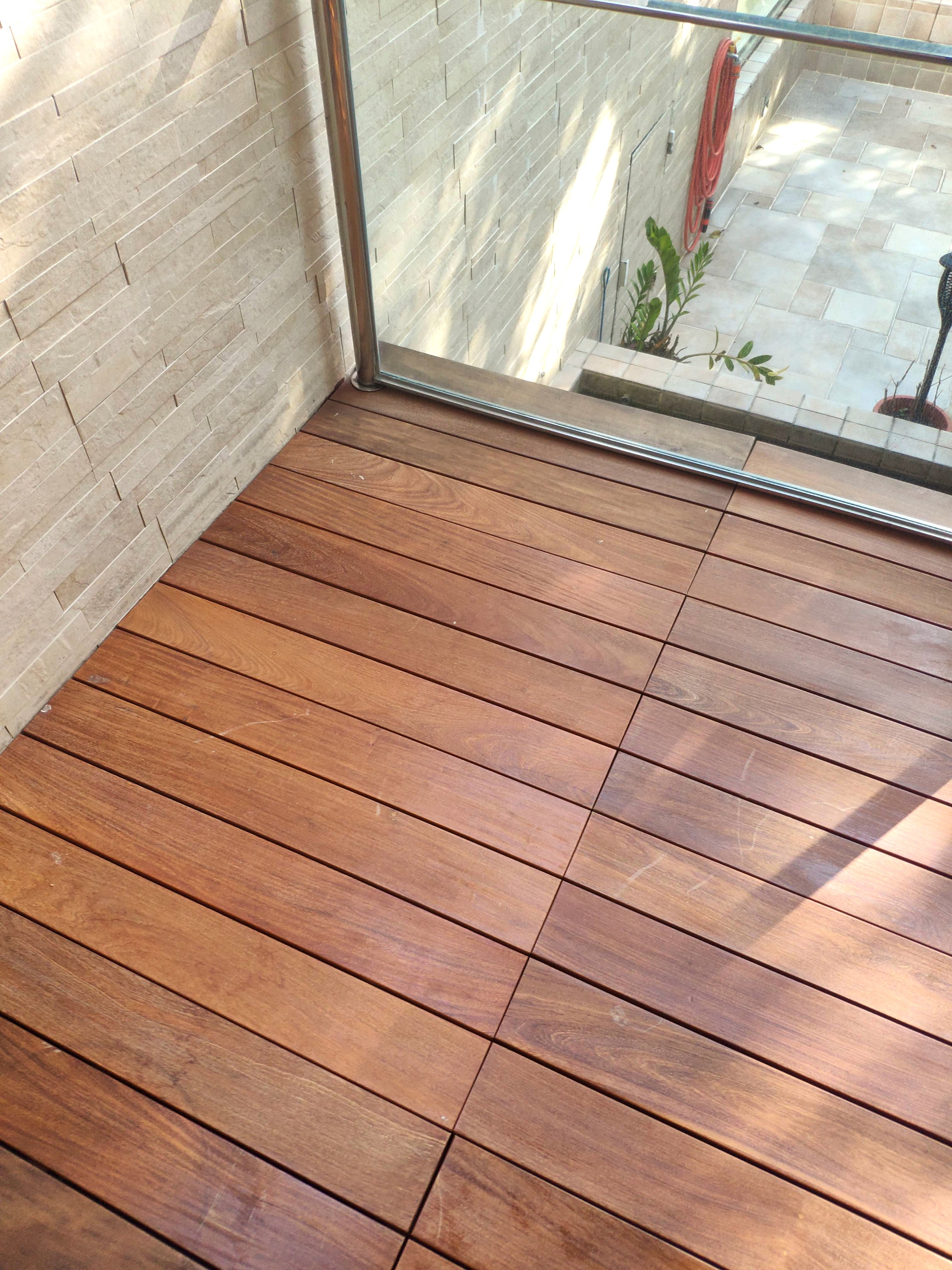 wood deck ipe