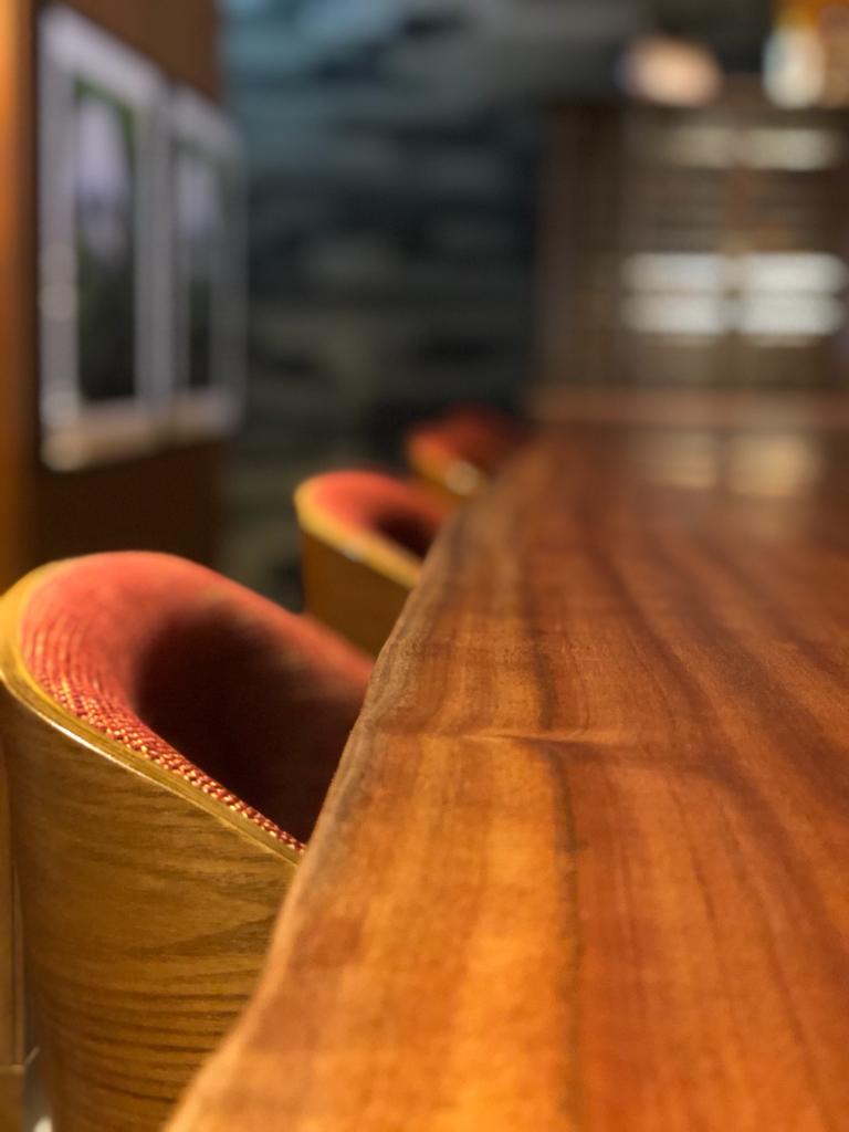 Sapele wood slab, wood furniture