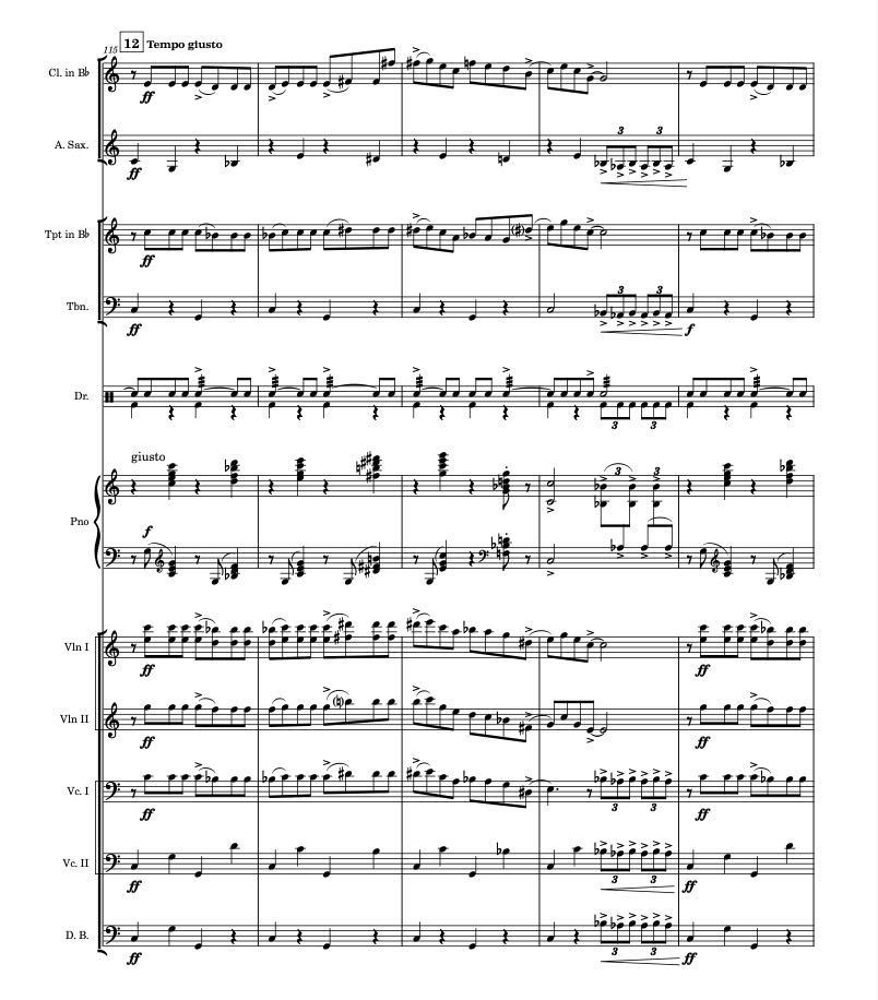 Thumbnail: Rhapsody In Blue (George Gershwin, arr. by David Banney)
