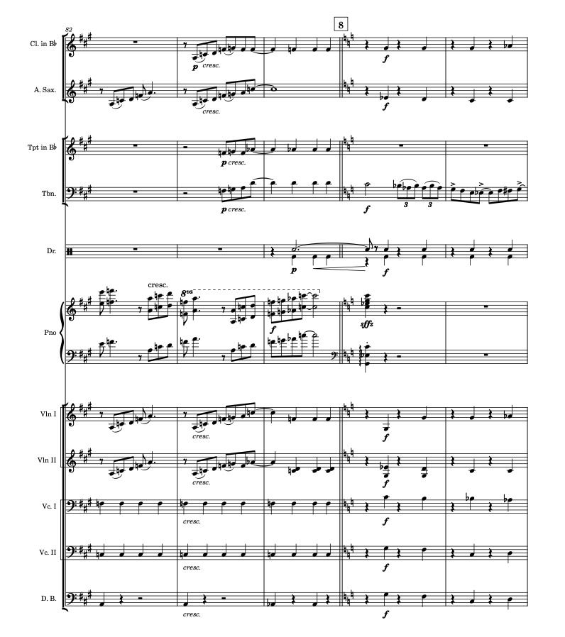 Thumbnail: Rhapsody In Blue (George Gershwin, arr. by David Banney)