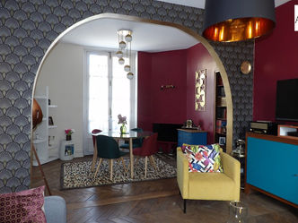 Réalisation Objectif Archi Déco d'une maison 1900 à Livry-Gargan