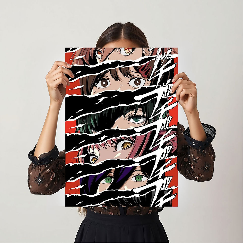 Chainsaw Man Eyes of Terror Poster