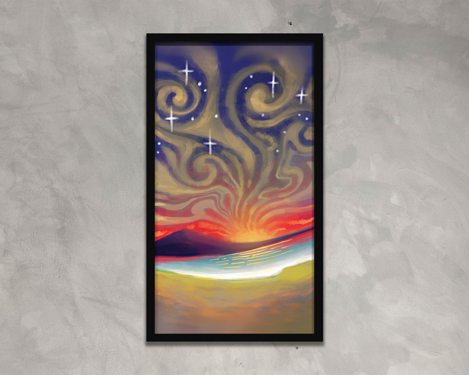 Print "As Nuvens" – Lenormand Lunar