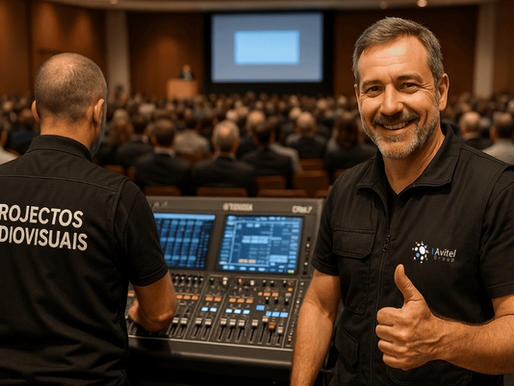 Porque o suporte técnico audiovisual AVITEL AV+ PRO é vital?