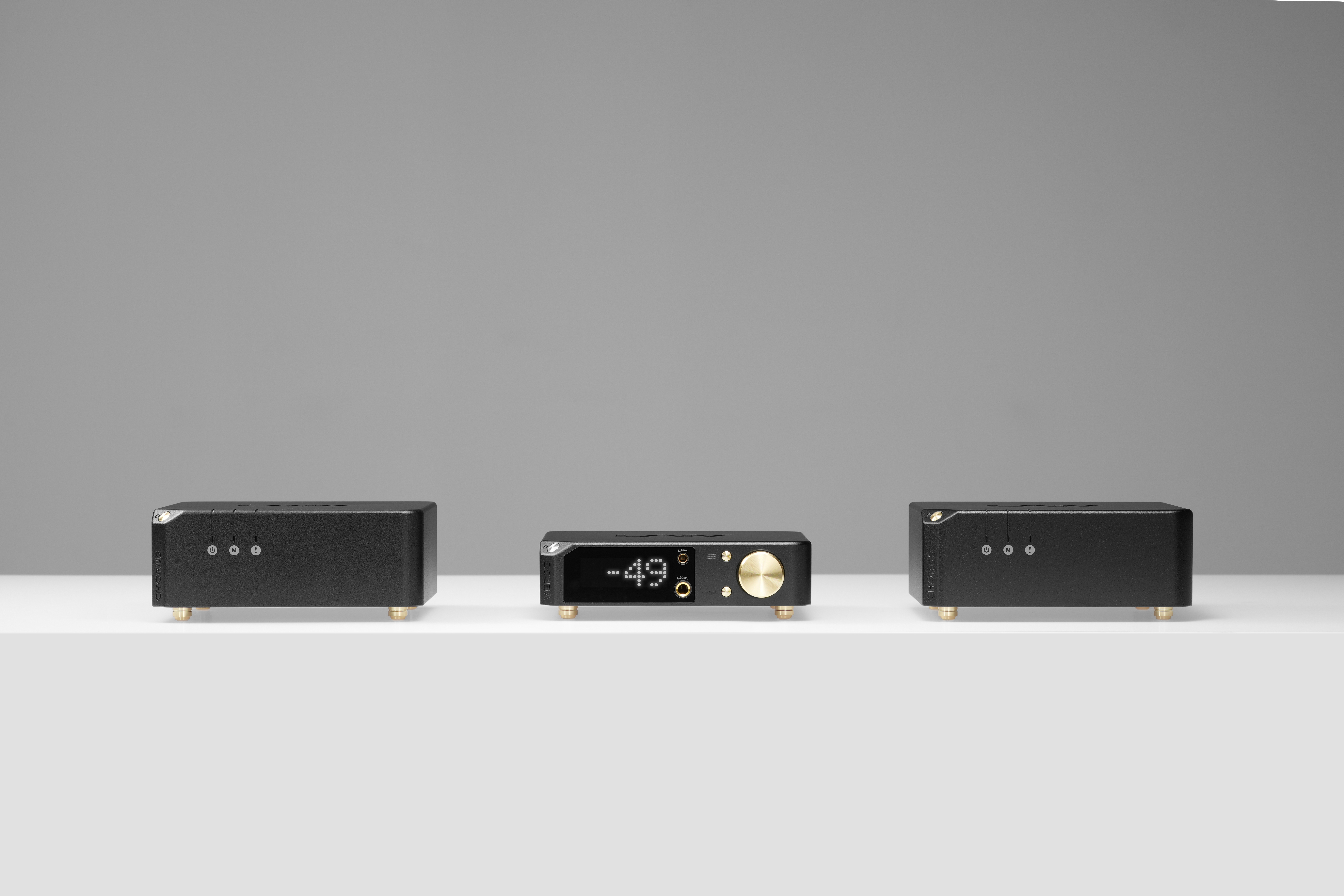 Dual mono LAiV Crescendo CHORUS amplifiers