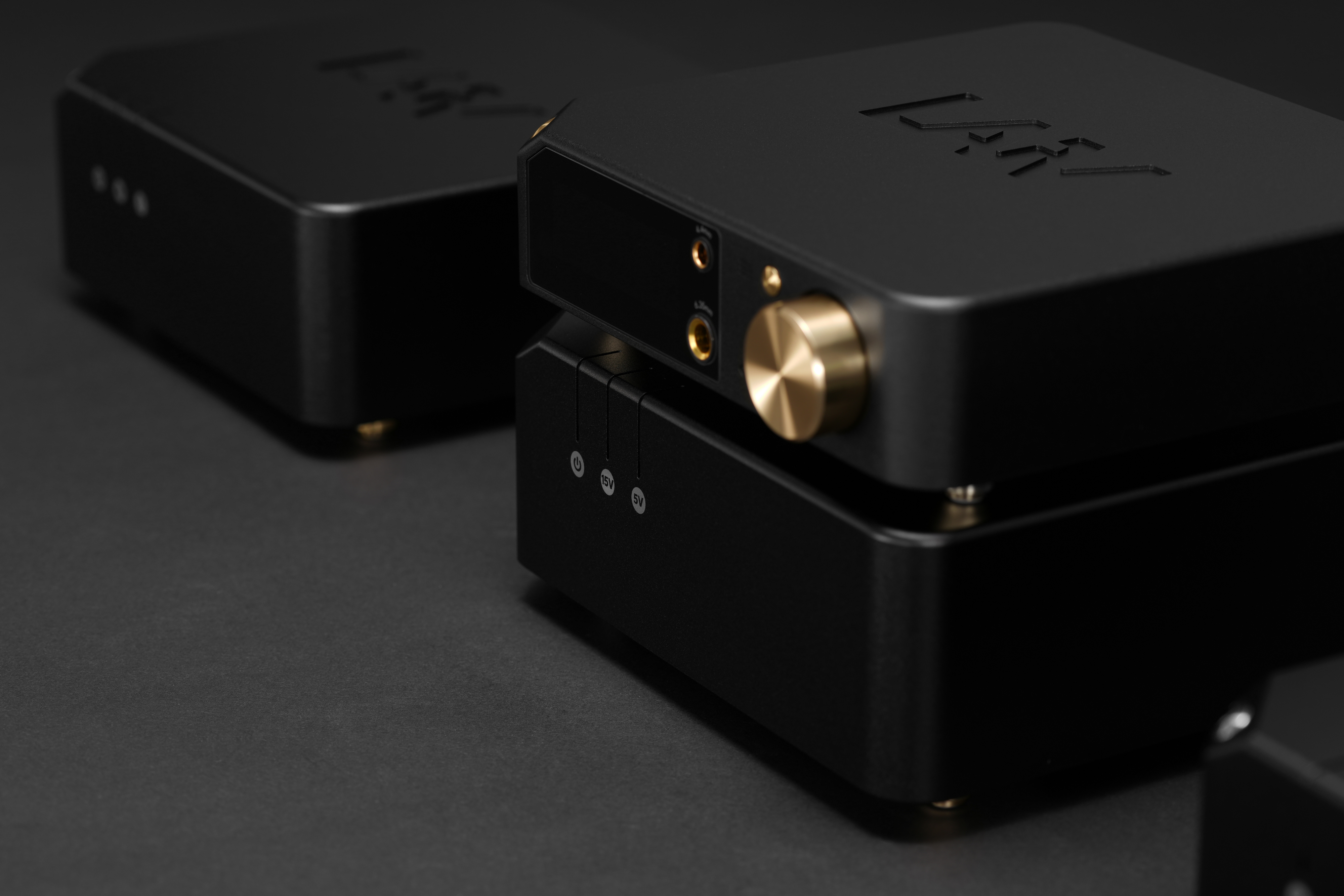 LAiV Crescendo BEAT powering audio components