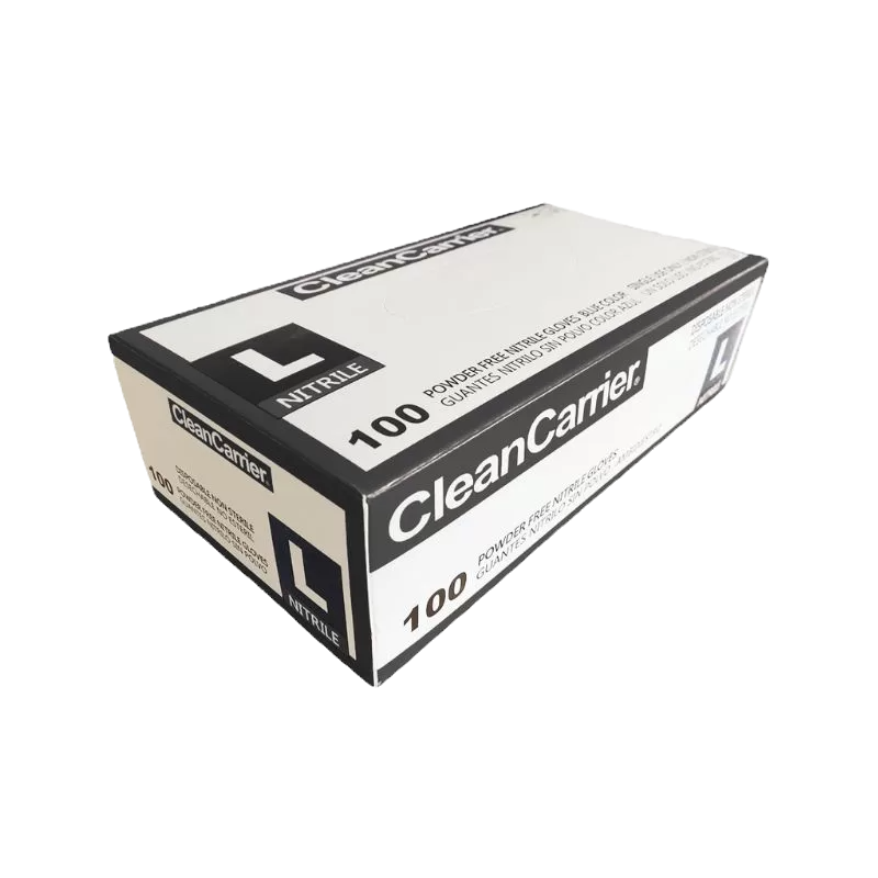 CleanCarrier Guantes Vinilo talla L
