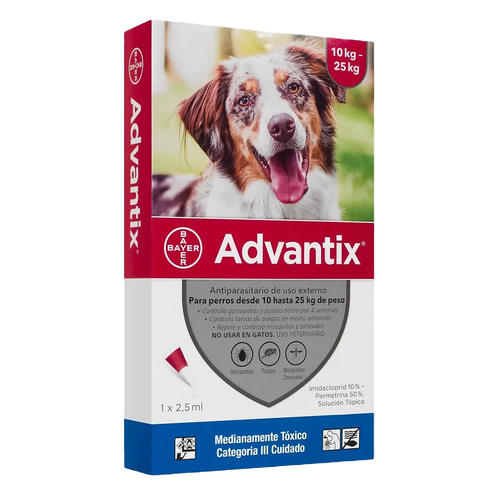 Advantix 10 a 25 Kg 1 pipeta